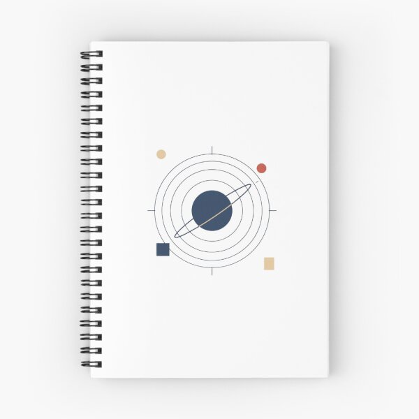 Item preview, Minimalist Saturn Planet Line Art Space Illustration designed and sold by ByKayaPrints.