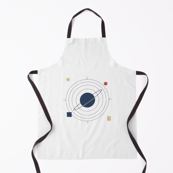 Item preview, Minimalist Saturn Planet Line Art Space Illustration designed and sold by ByKayaPrints.