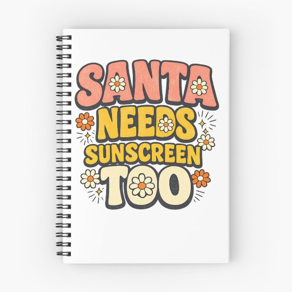 Item preview, Santa Needs Sunscreen Too Christmas In July Design T-Shirt | Funny Summer Santa Graphic Gift designed and sold by Trendably.