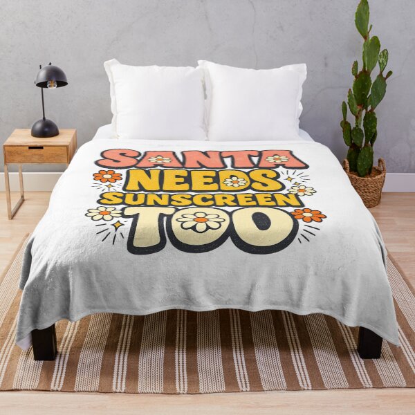 Item preview, Santa Needs Sunscreen Too Christmas In July Design T-Shirt | Funny Summer Santa Graphic Gift designed and sold by Trendably.