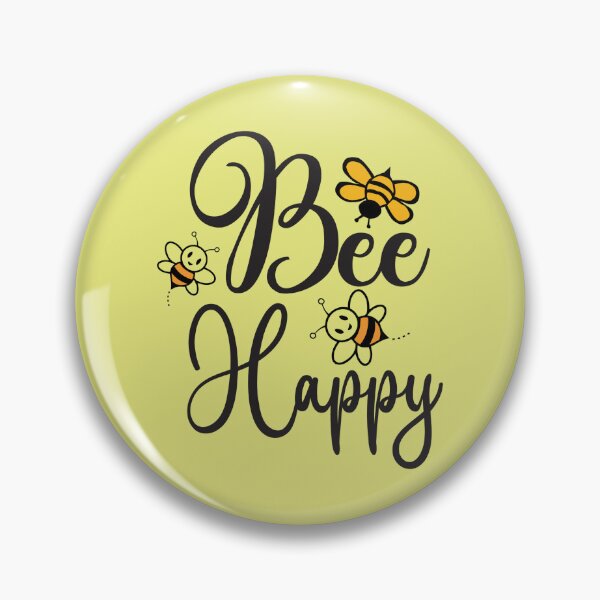Item preview, Bee Happy Cute Honey Bee Cottagecore Aesthetic Design designed and sold by NotasCreativa.