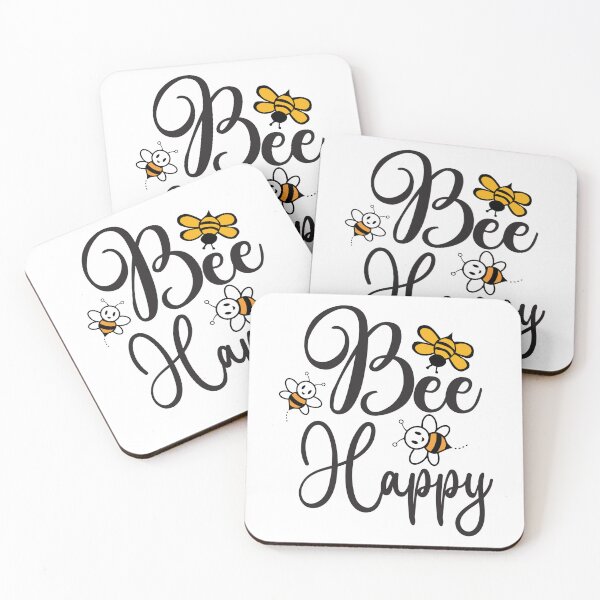 Item preview, Bee Happy Cute Honey Bee Cottagecore Aesthetic Design designed and sold by NotasCreativa.