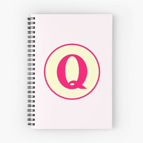 Item preview, Pink Alphabet Letter Q Circle designed and sold by Jeallan Designs.