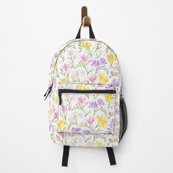 Item preview, Freesia Watercolor Spring Scatter Seamless Floral Pattern designed and sold by Inkworksbyshery.