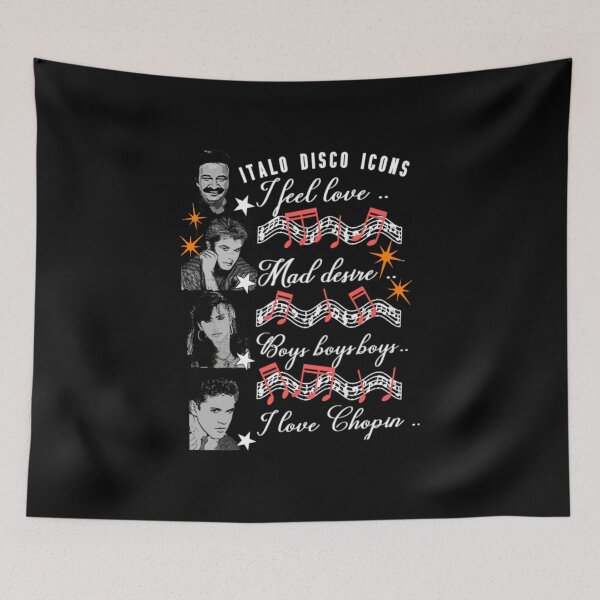 Item preview, Italo Disco Icons designed and sold by Graphroad.
