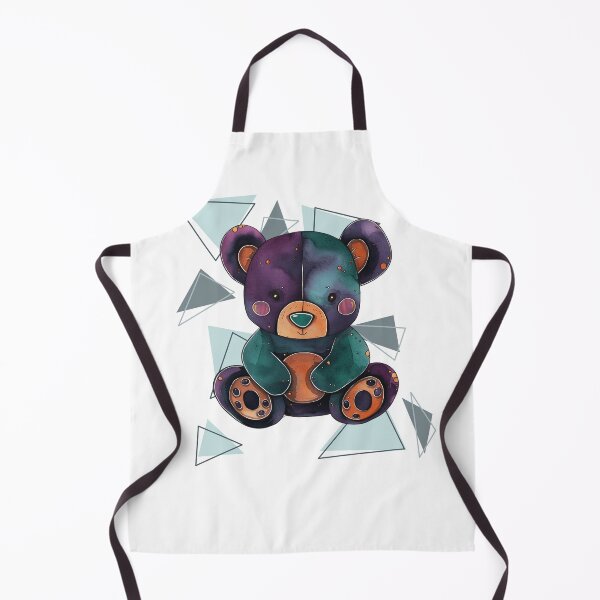 Item preview, Cute Kawaii Abstract Geometric Teddy Bear designed and sold by Szpaku desart .