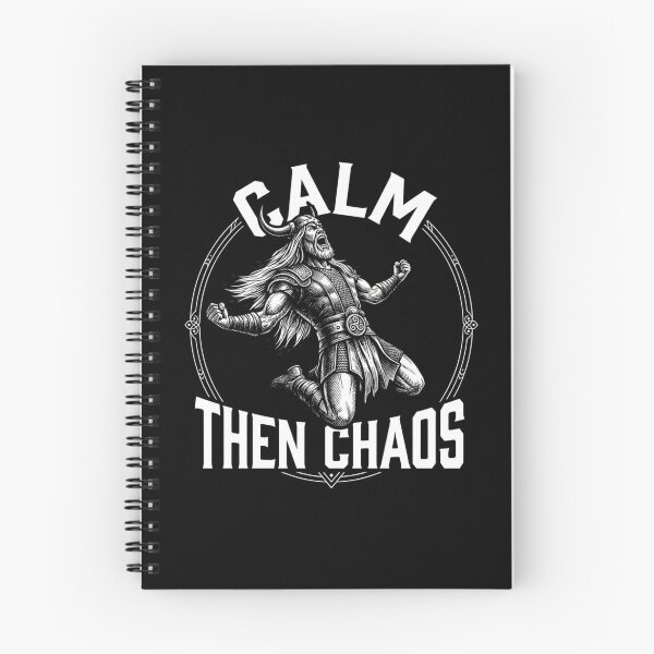 Item preview, Calm Then Chaos Football Motivation Dark designed and sold by NellyOhNelly.