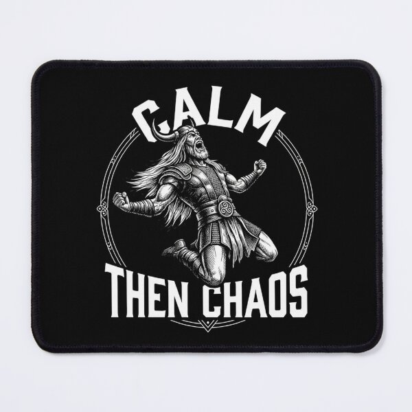 Item preview, Calm Then Chaos Football Motivation Dark designed and sold by NellyOhNelly.