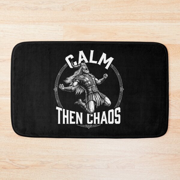 Item preview, Calm Then Chaos Football Motivation Dark designed and sold by NellyOhNelly.