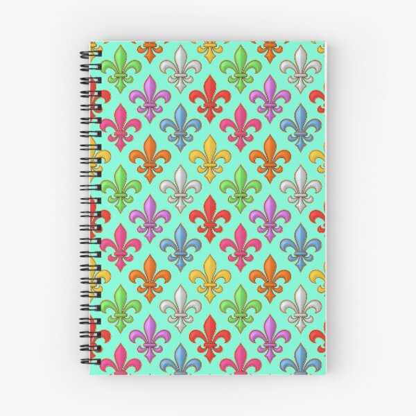 Item preview,  Colorful 3D Fleur-de-lis Pattern Design - Light Green  designed and sold by PatternTitan.