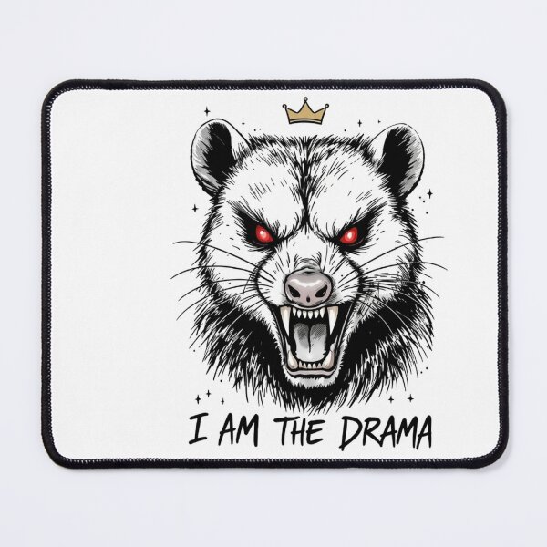 Item preview, Sarcastic Possum Meme Villain Era T-Shirt Funny Dark Academia Gothic Gift designed and sold by HealingEraInk.