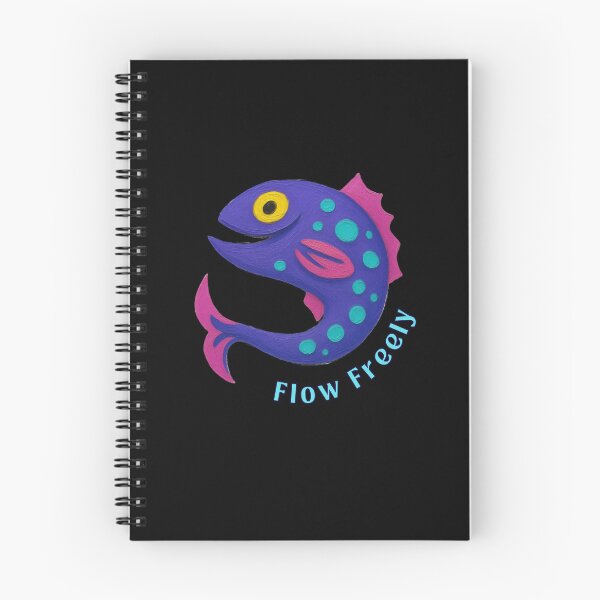 Item preview, Flow Freely - Colorful Whimsical Fish designed and sold by PatykArt.
