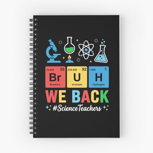 Item preview, Bruh We Back Periodic Table Funny Science Teacher Back To School designed and sold by MysticMirth.