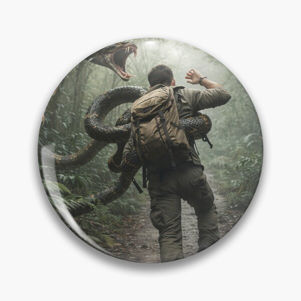 Item preview, Danger in Tropical Forest Trail at Dark - beware - don't come here... designed and sold by www.elyunqueprints.store.