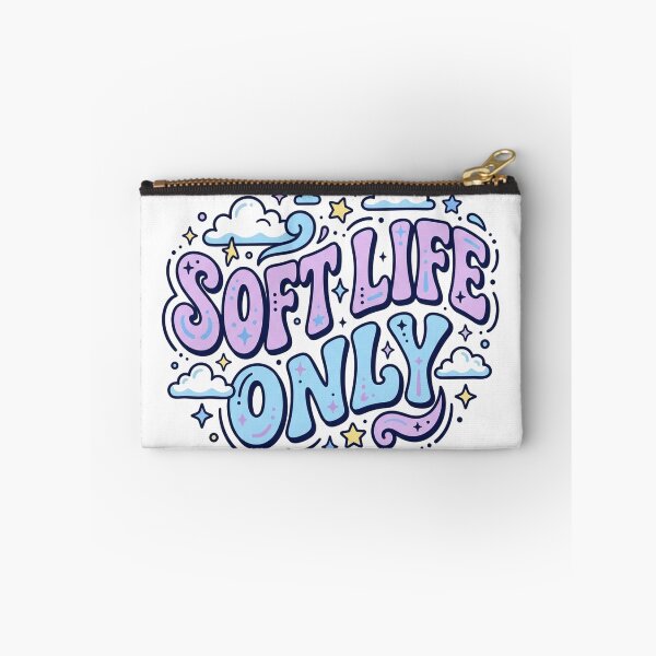 Item preview, Soft Life Retro Quote designed and sold by tushartanvir.