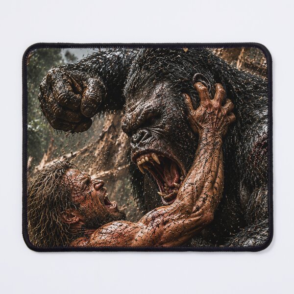 Item preview, EPIC NATURE - Man and a Gorilla designed and sold by MetusArt.