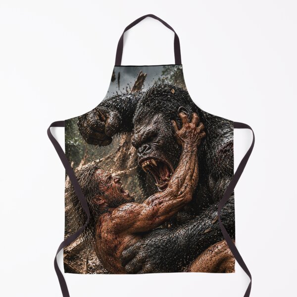 Item preview, EPIC NATURE - Man and a Gorilla designed and sold by MetusArt.