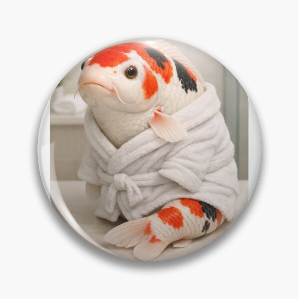 Item preview, Cozy Bathrobe Koi Carp designed and sold by Sillytoe.