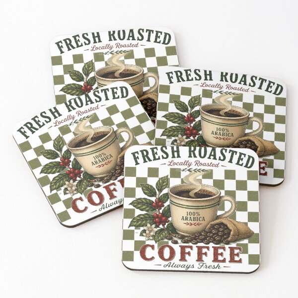 Item preview, Coffee Fresh Roasted Coffee Cup T-shirt | Vintage Coffee Shop Graphic designed and sold by Vividesigneer.