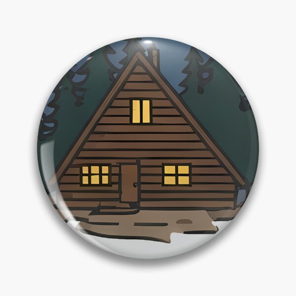 Item preview, Cabin Life - Casetta nel bosco al chiaro di luna designed and sold by Verdiami.