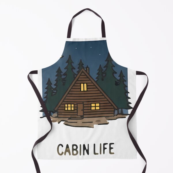 Item preview, Cabin Life - Casetta nel bosco al chiaro di luna designed and sold by Verdiami.
