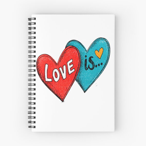 Item preview, two hearts, text love designed and sold by TanyaLovus.