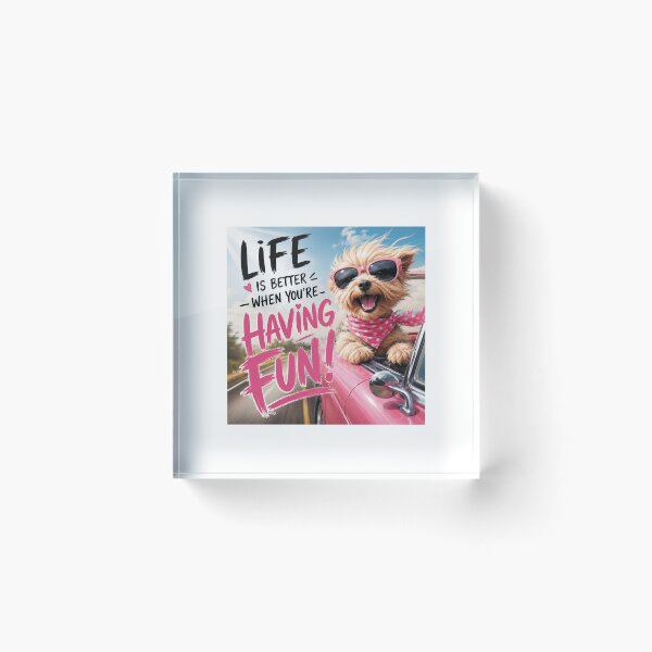 Item preview, Life is better when you are having fun designed and sold by carlsmart1.