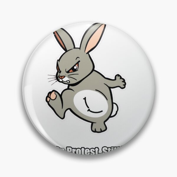 Item preview, Rabbit - Thumped In Protest Still Thumping - Funny Rabbit Gift designed and sold by pawdrops.