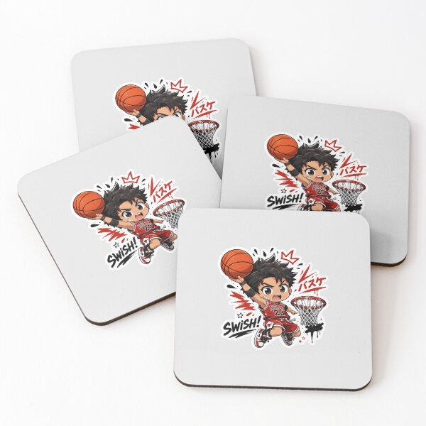 Item preview, Chibi Anime Basketball Dunk designed and sold by HapaHara.