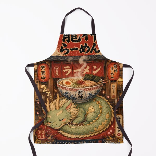 Item preview, Sleeping Dragon Ramen – Vintage Japanese Poster Art designed and sold by Cary-s.