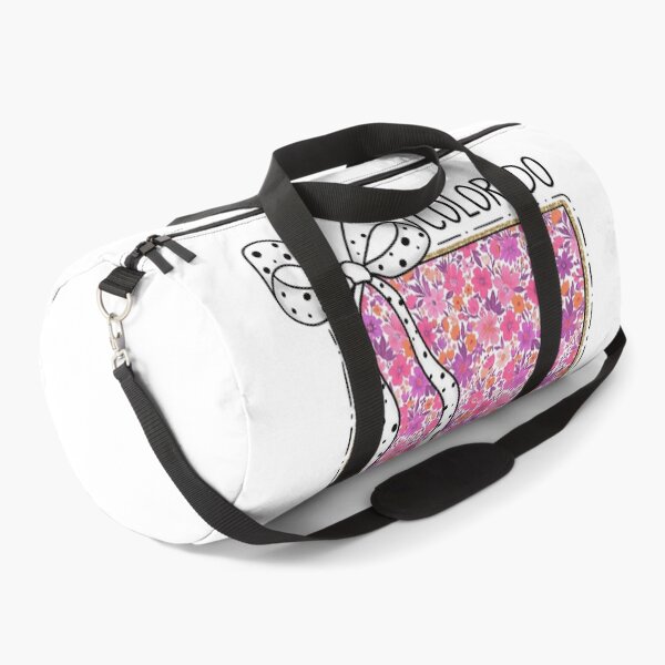 Item preview, Cute Colorado Floral Map Graphic Coquette Bow Design designed and sold by Paper Drip.