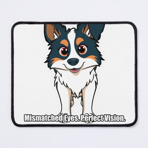 Item preview, Australian Shepherd - Mismatched Eyes Perfect Vision - Funny Aussie Gift designed and sold by pawdrops.