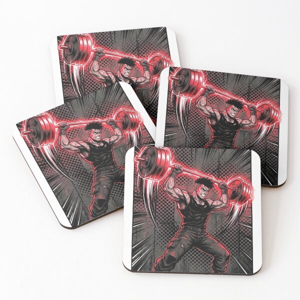 Item preview, Anime Warrior Maximum Strength Weightlifting designed and sold by JonelleTshirts.