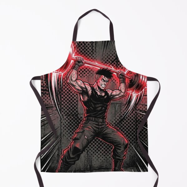 Item preview, Anime Warrior Maximum Strength Weightlifting designed and sold by JonelleTshirts.