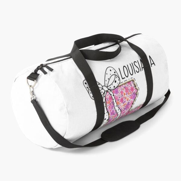 Item preview, Cute Louisiana Floral Map Graphic Coquette Bow Design designed and sold by Paper Drip.