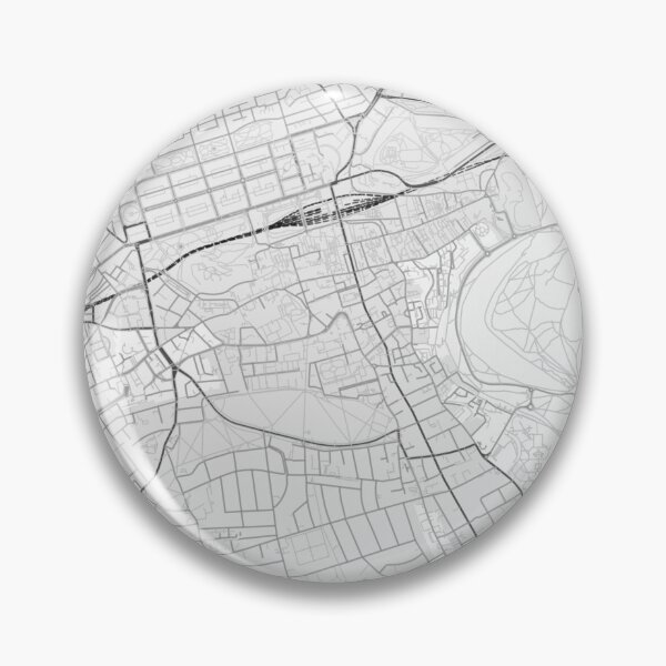 Item preview, Edinburgh Black White City Map Poster, Minimal Street Map Wall Art designed and sold by LASTIQUE-dd.