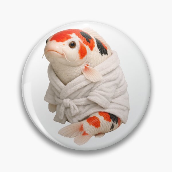 Item preview, Relaxing Bathrobe Koi Carp designed and sold by Sillytoe.