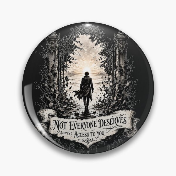 Item preview, Not Everyone Deserves Access To You Archway Silhouette Art Gift for Anyone designed and sold by Nightarel.