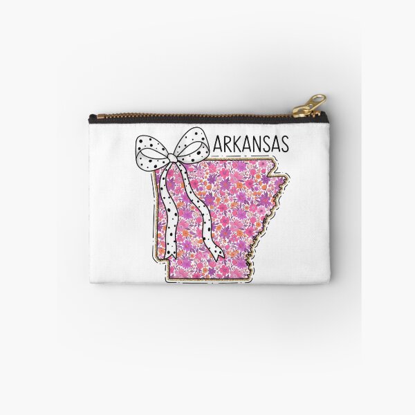 Item preview, Cute Arkansas Floral Map Graphic Coquette Bow Design designed and sold by Paper Drip.