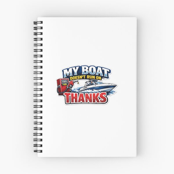 Item preview, my boat doesn't run on thanks designed and sold by CRAZYpaterns.