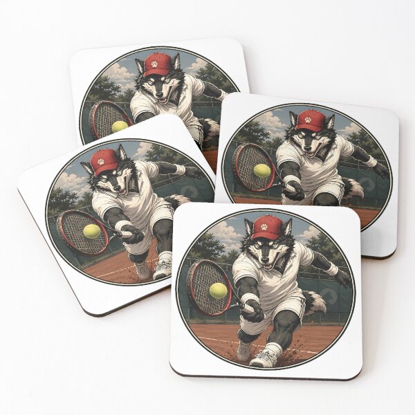 Item preview, Tennis Champion Wolf designed and sold by Mangurrian Shop.