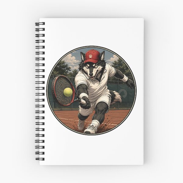 Item preview, Tennis Champion Wolf designed and sold by Mangurrian Shop.