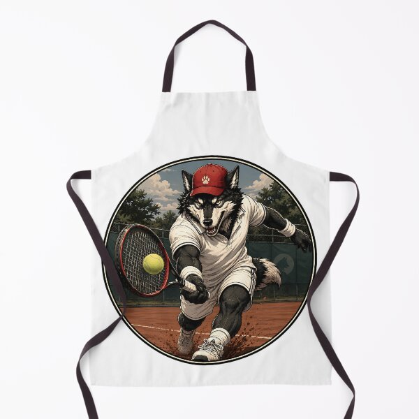 Item preview, Tennis Champion Wolf designed and sold by Mangurrian Shop.