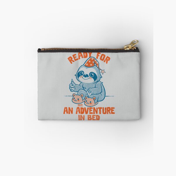 Item preview, Ready For An Adventure In Bed - Sloth designed and sold by World Domination For Cats ®.