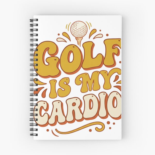 Item preview, Golf Is My Cardio Retro Quote designed and sold by tushartanvir.
