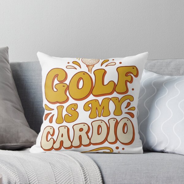 Item preview, El golf es mi cardio (cita retro) designed and sold by tushartanvir.