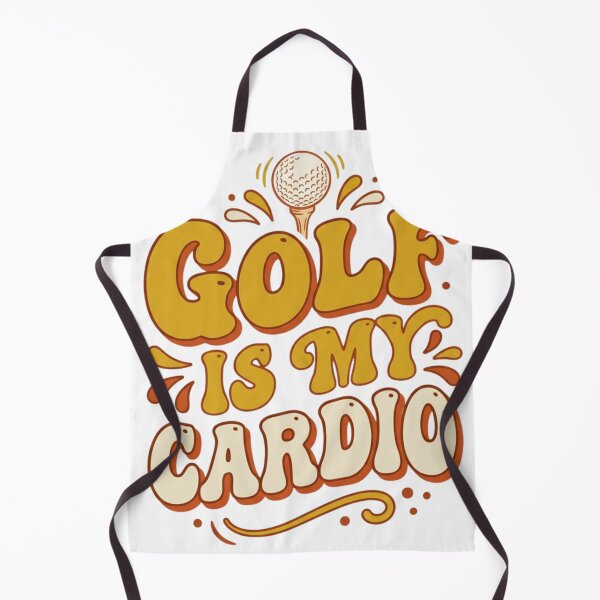 Artikelvorschau, Golf ist mein Cardio-Retro-Zitat entworfen und verkauft von tushartanvir.