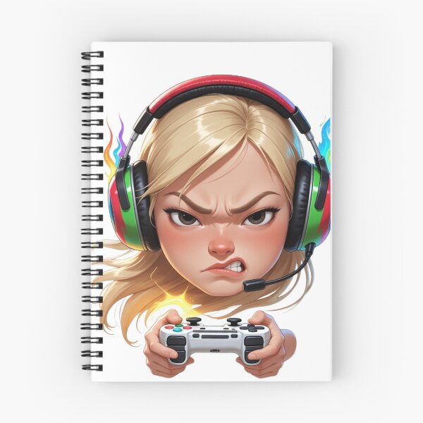Item preview, Furious Gamer Girl Avatar designed and sold by CodellCreations.