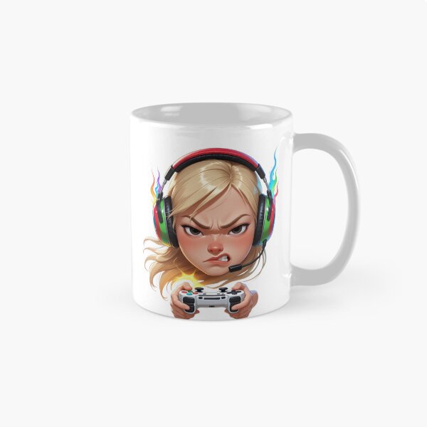 Item preview, Furious Gamer Girl Avatar designed and sold by CodellCreations.