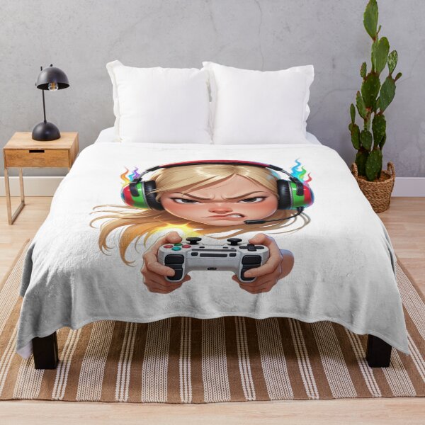 Item preview, Furious Gamer Girl Avatar designed and sold by CodellCreations.